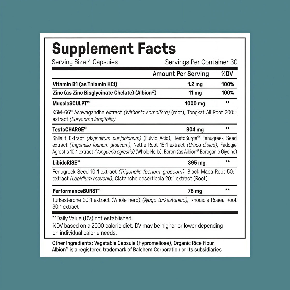 Daily Vitality Formula
